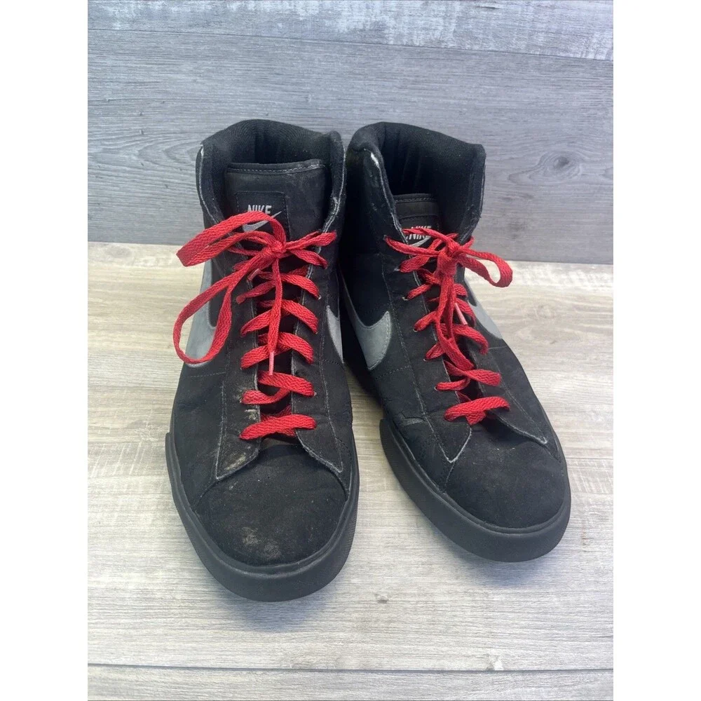 Nike Sweet Classic High Top Black Skate Shoes Mens 13 354701-090